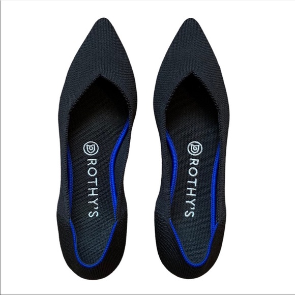 Rothy's Shoes - Rothy’s Black The Point Shoes